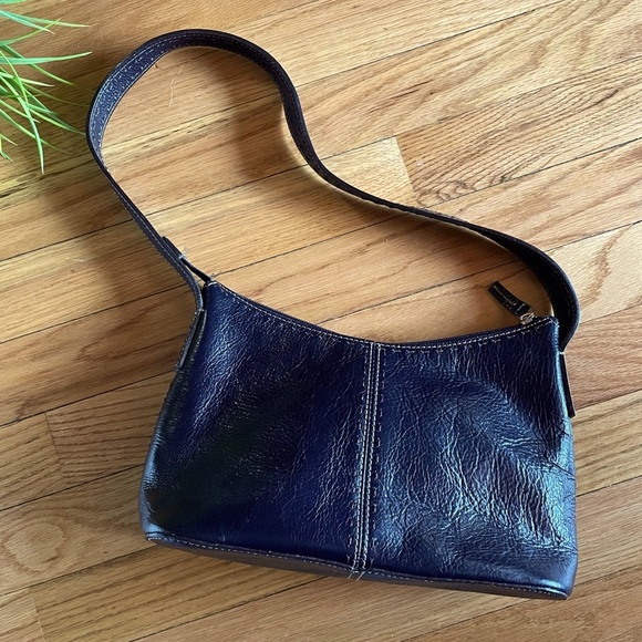 Fossil Black Leather Bag - Picture 1 of 12
